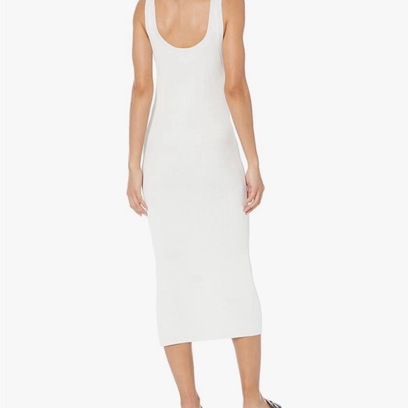 Chic White Midi Dress by The Drop NWT - Picture 2 of 8